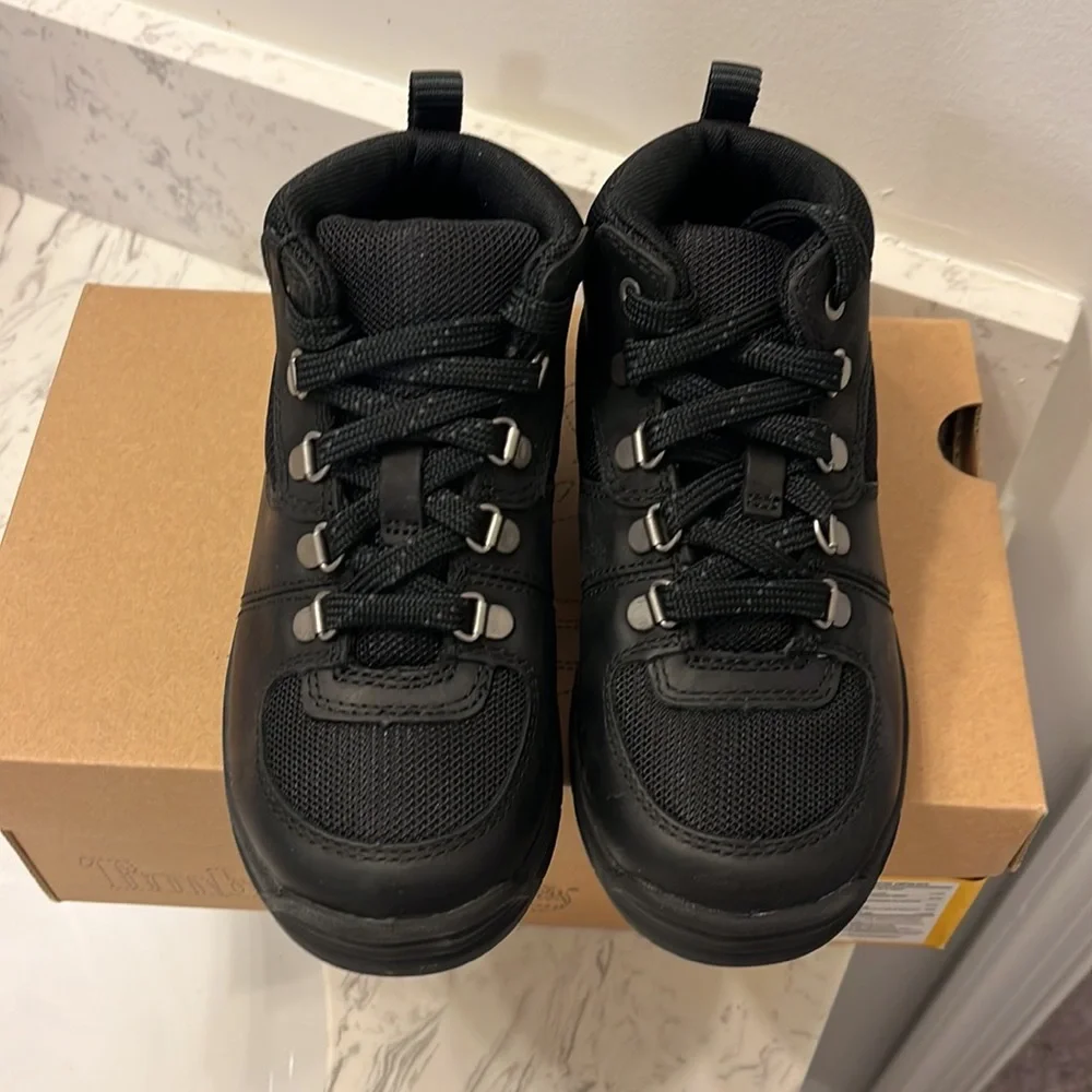 Timberland GT Scramble Mid 3588R Boots Toddlers Boys Girls Size 12 new black